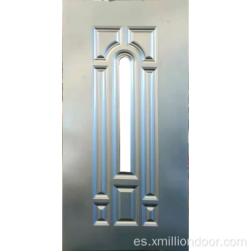 Piel de puerta de acero estampado de diseño clásico
